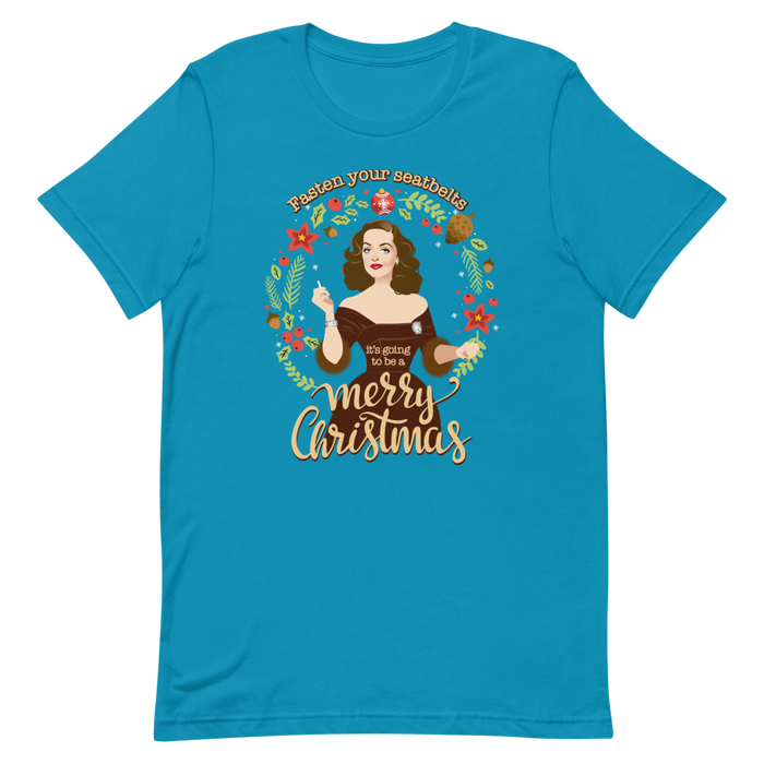 Fasten Your Seatbelts & Merry XMas-Christmas T-Shirts-Swish Embassy