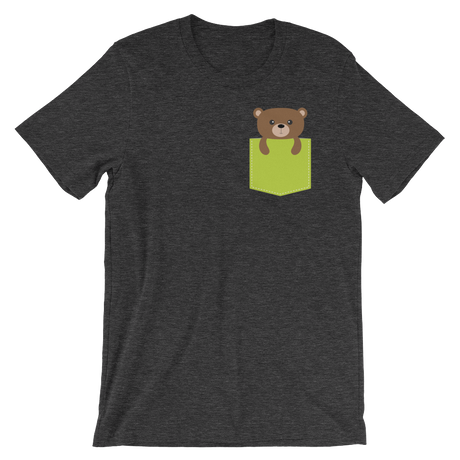 Faux Pocket Bear-T-Shirts-Swish Embassy