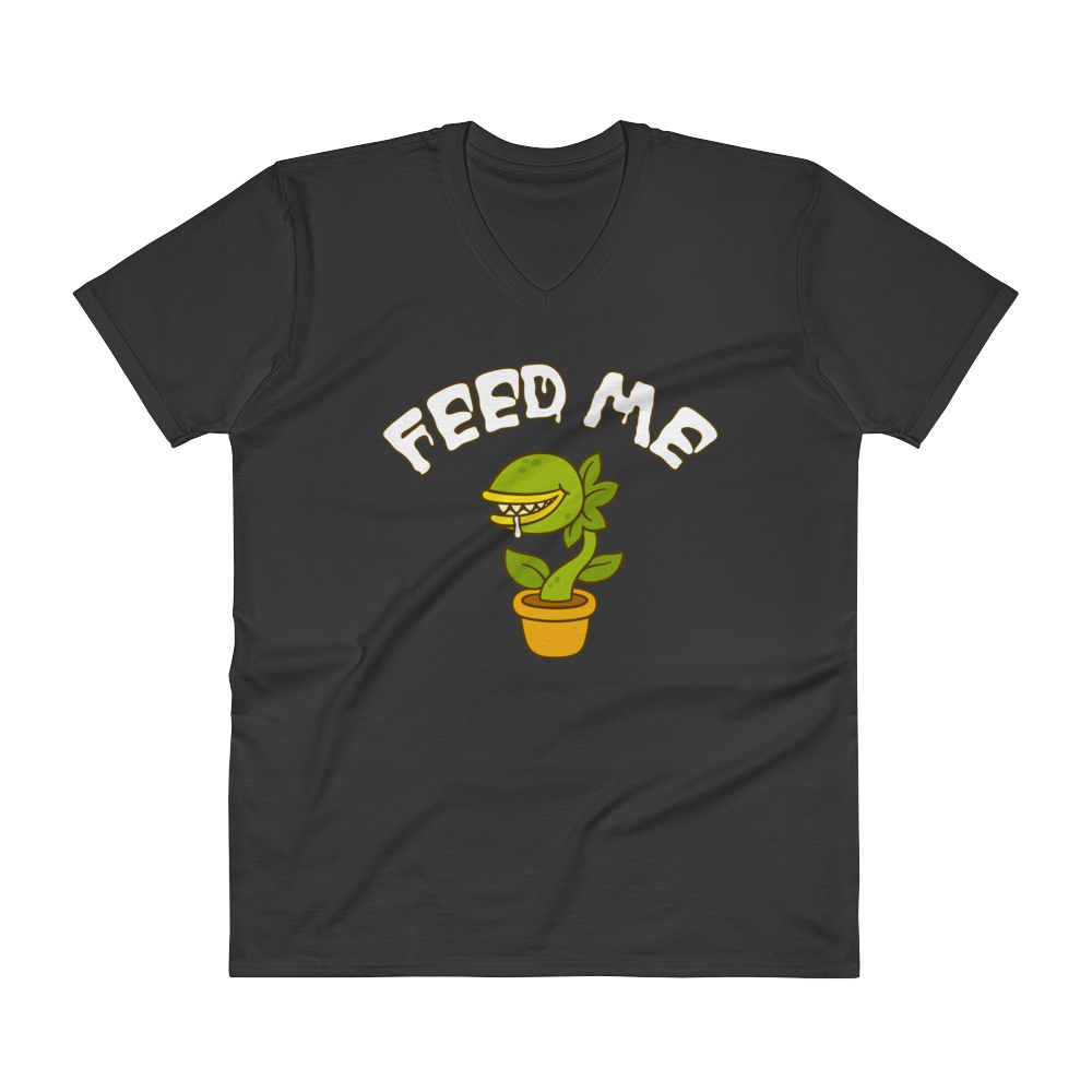 Feed Me (V-Neck)-Swish Embassy