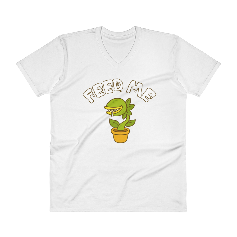 Feed Me (V-Neck)-Swish Embassy