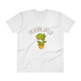 Feed Me (V-Neck)-Swish Embassy