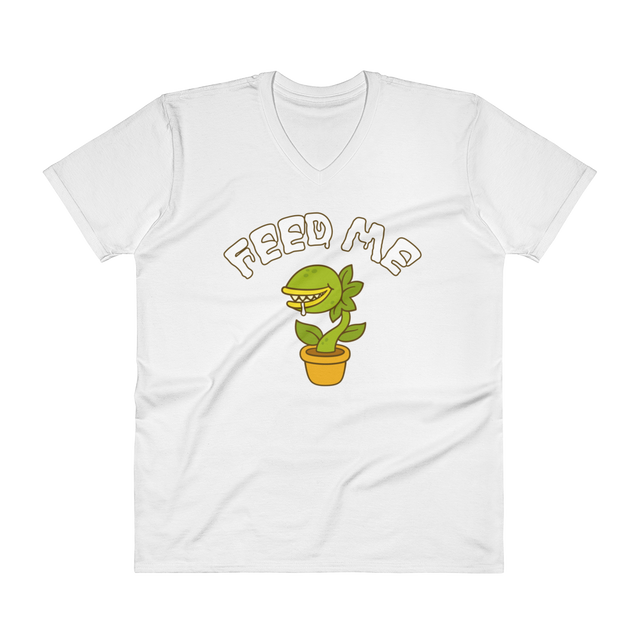 Feed Me (V-Neck)-Swish Embassy