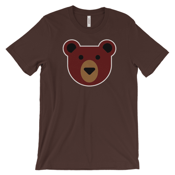 Flat Bear-T-Shirts-Swish Embassy