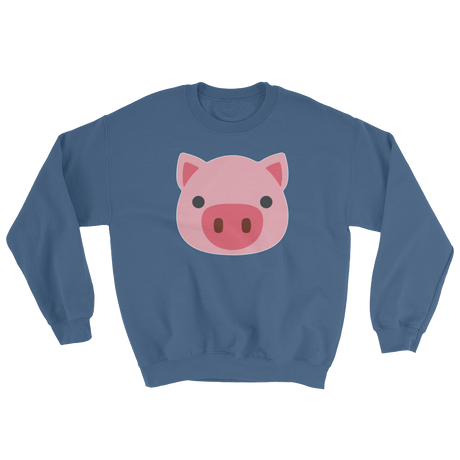 Flat Pig (Long Sleeve)-Long Sleeve-Swish Embassy