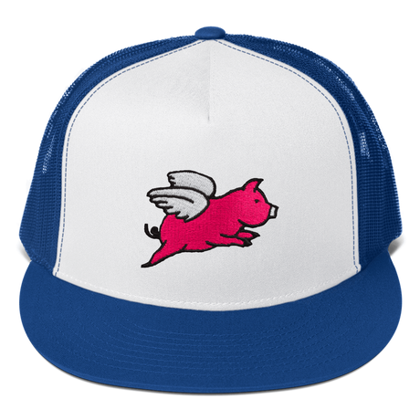 Flying Pig (Baseball Cap)-Headwear-Swish Embassy