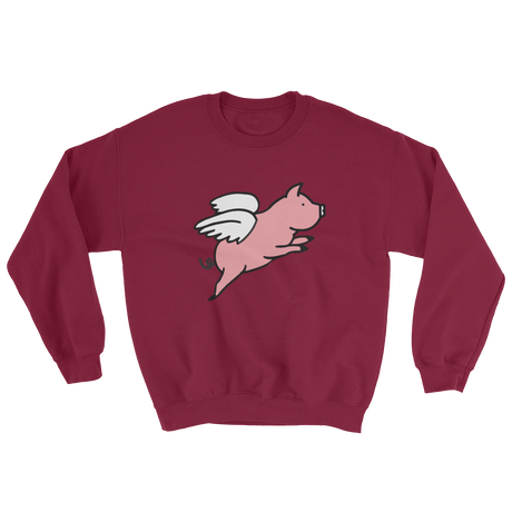 Flying Pig (Long Sleeve)-Long Sleeve-Swish Embassy