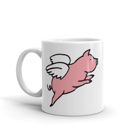 Flying Pig (Mug)-Mugs-Swish Embassy