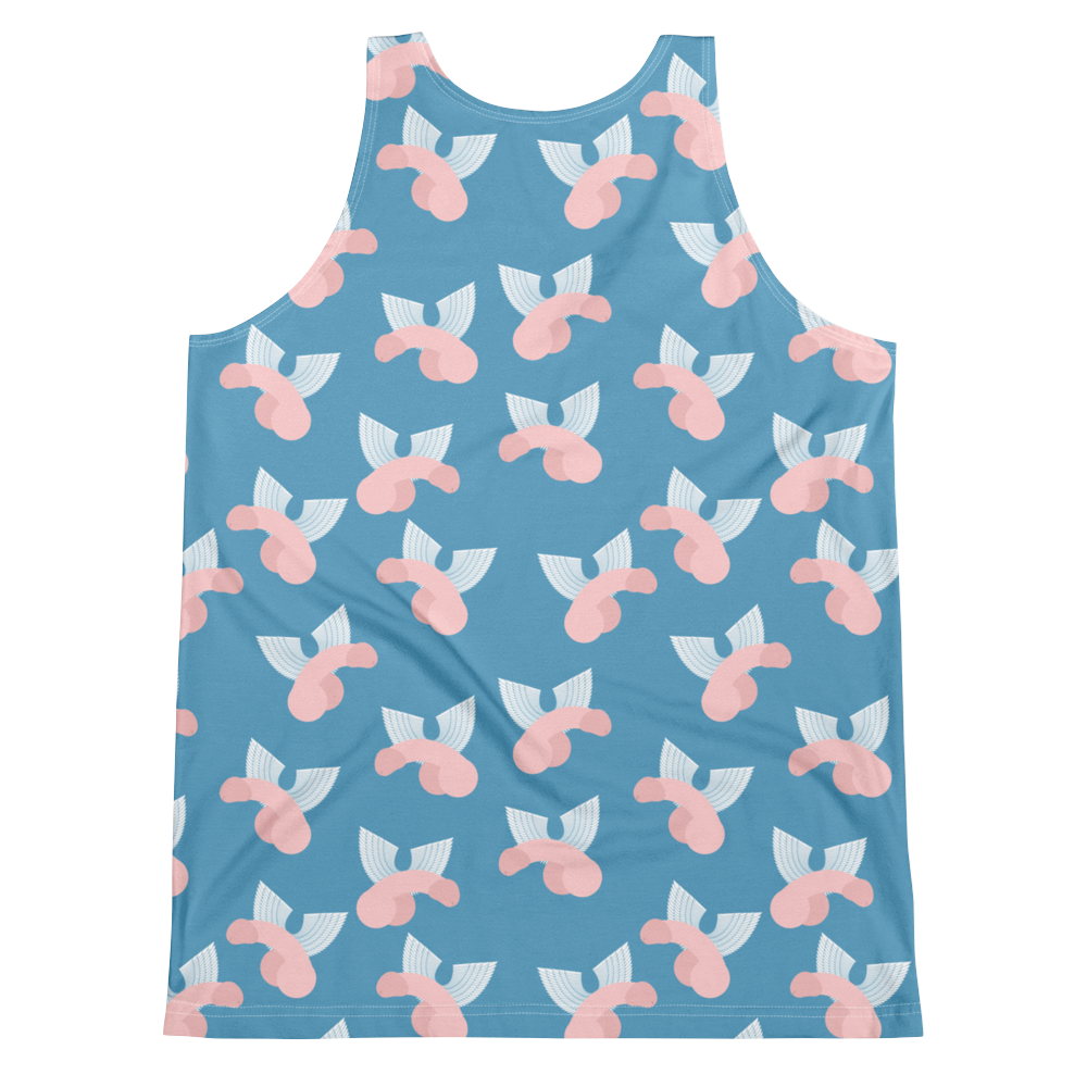 Flying Schlong (Allover Tank Top)-Allover Tank Top-Swish Embassy