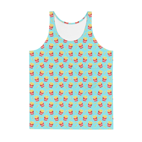 French Fries (Allover Tank Top)-Allover Tank Top-Swish Embassy