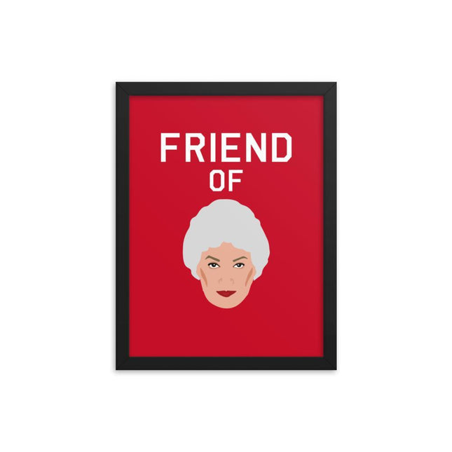 Friend of Dorothy (Framed poster)-Swish Embassy