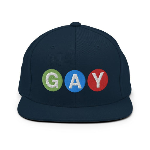 G-A-Y Subway (Baseball Cap)-Headwear-Swish Embassy