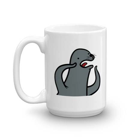 Gay Seal (Mug)-Mugs-Swish Embassy