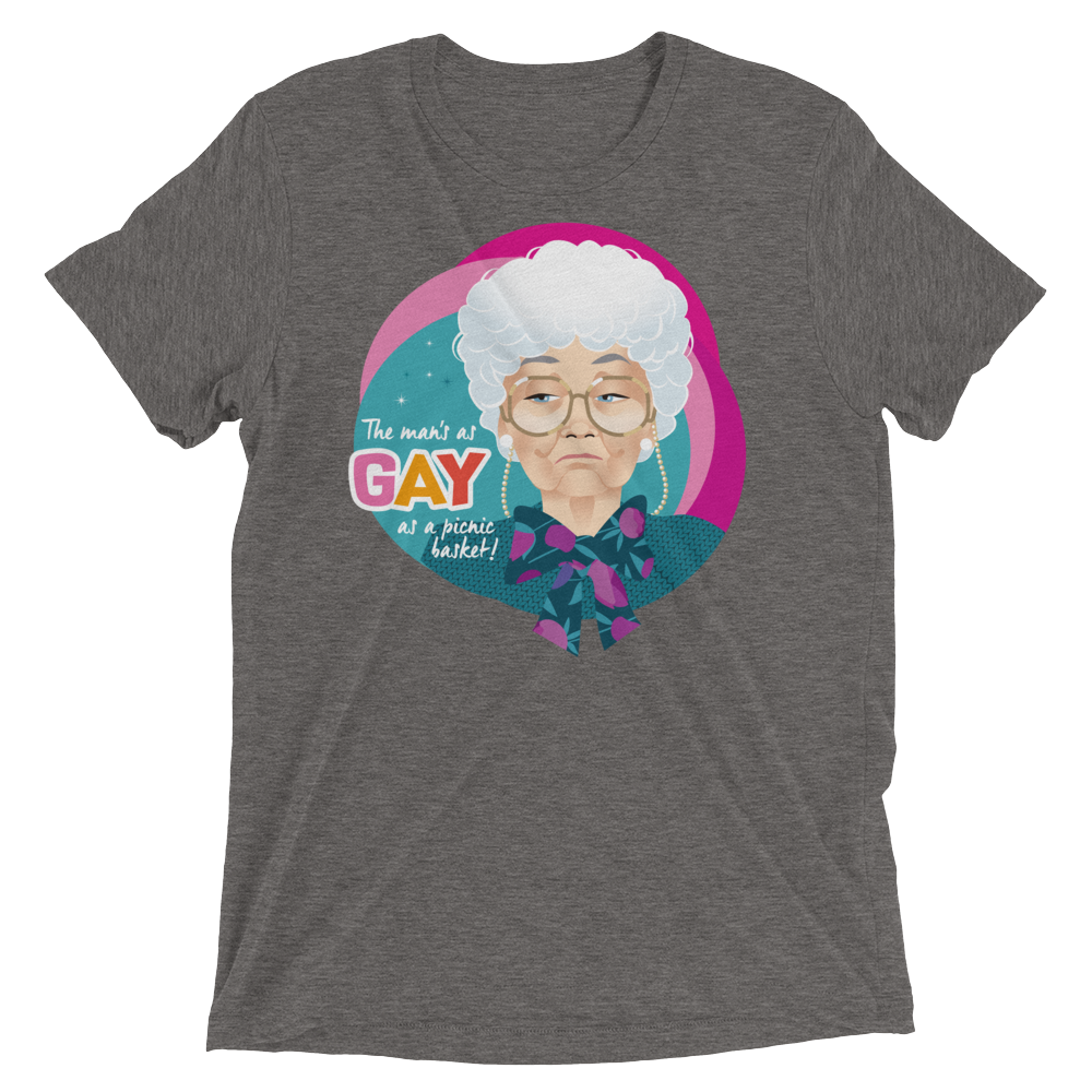 Gay as a Picnic Basket-Triblend T-Shirt-Swish Embassy