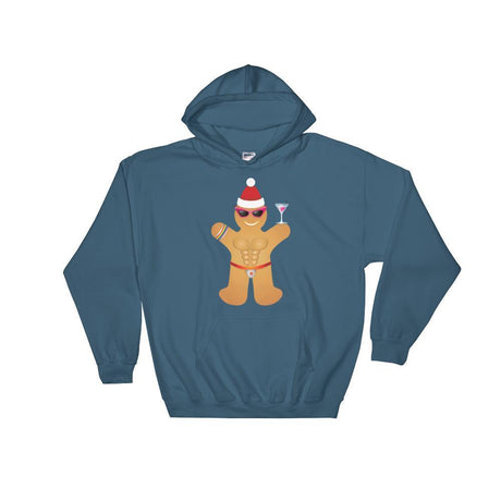 Gingerbread Circuit Man (Hoodie)-Christmas Hoodies-Swish Embassy