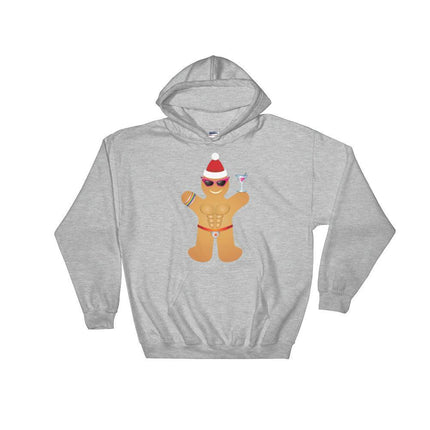 Gingerbread Circuit Man (Hoodie)-Christmas Hoodies-Swish Embassy
