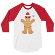 Gingerbread Circuit Man (Raglan)-Raglan-Swish Embassy