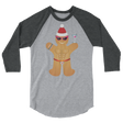 Gingerbread Circuit Man (Raglan)-Raglan-Swish Embassy