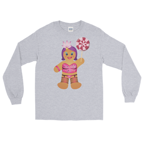 Gingerbread Drag Queen (Long Sleeve)-Long Sleeve-Swish Embassy