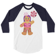 Gingerbread Drag Queen (Raglan)-Raglan-Swish Embassy