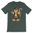 Gingerbread Leather Man-Christmas T-Shirts-Swish Embassy