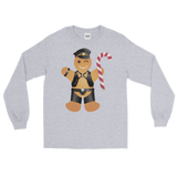 Gingerbread Leather Man (Long Sleeve)-Long Sleeve-Swish Embassy