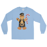 Gingerbread Leather Man (Long Sleeve)-Long Sleeve-Swish Embassy