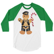 Gingerbread Leather Man (Raglan)-Raglan-Swish Embassy