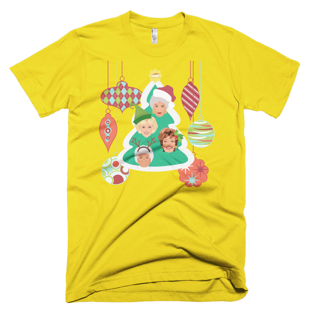 Golden Christmas-Christmas T-Shirts-Swish Embassy