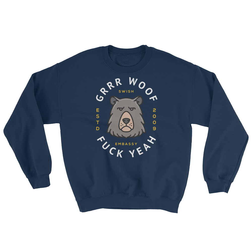 Grrr Woof (Long Sleeve)-Long Sleeve-Swish Embassy