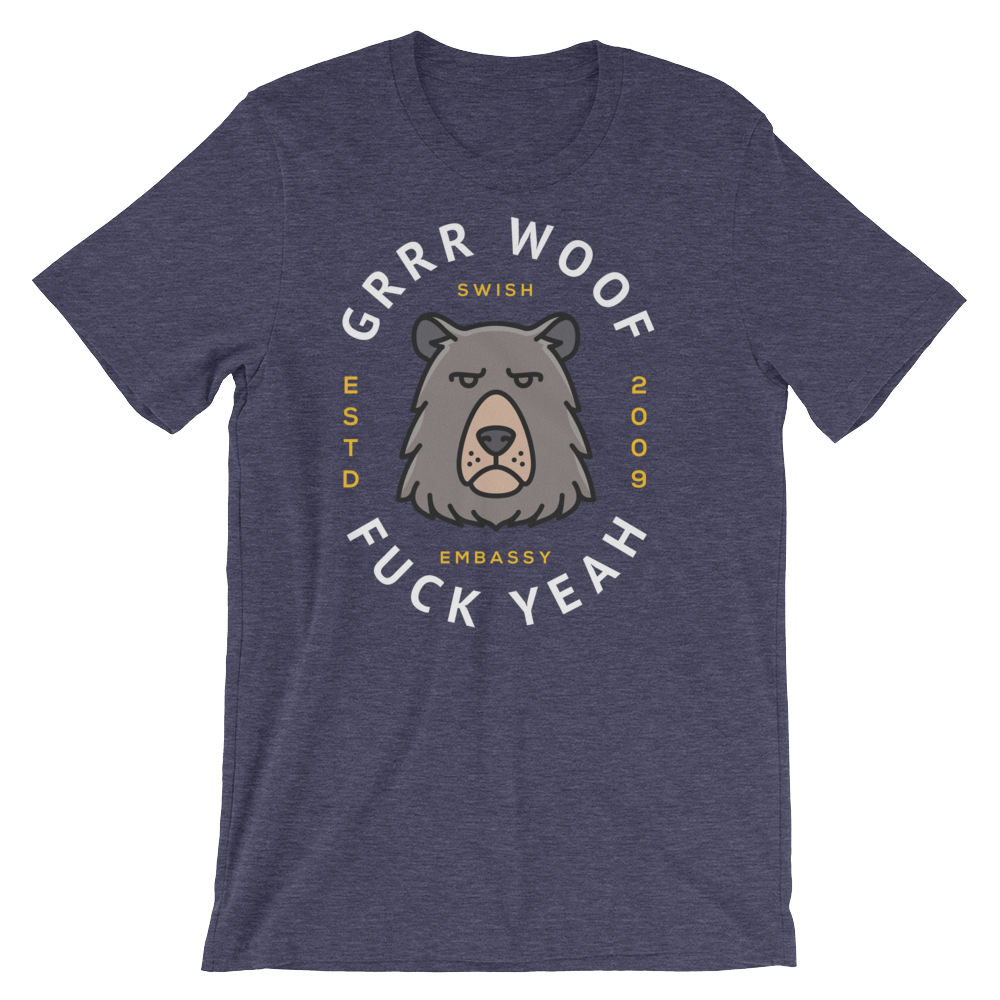 Grrr Woof-T-Shirts-Swish Embassy