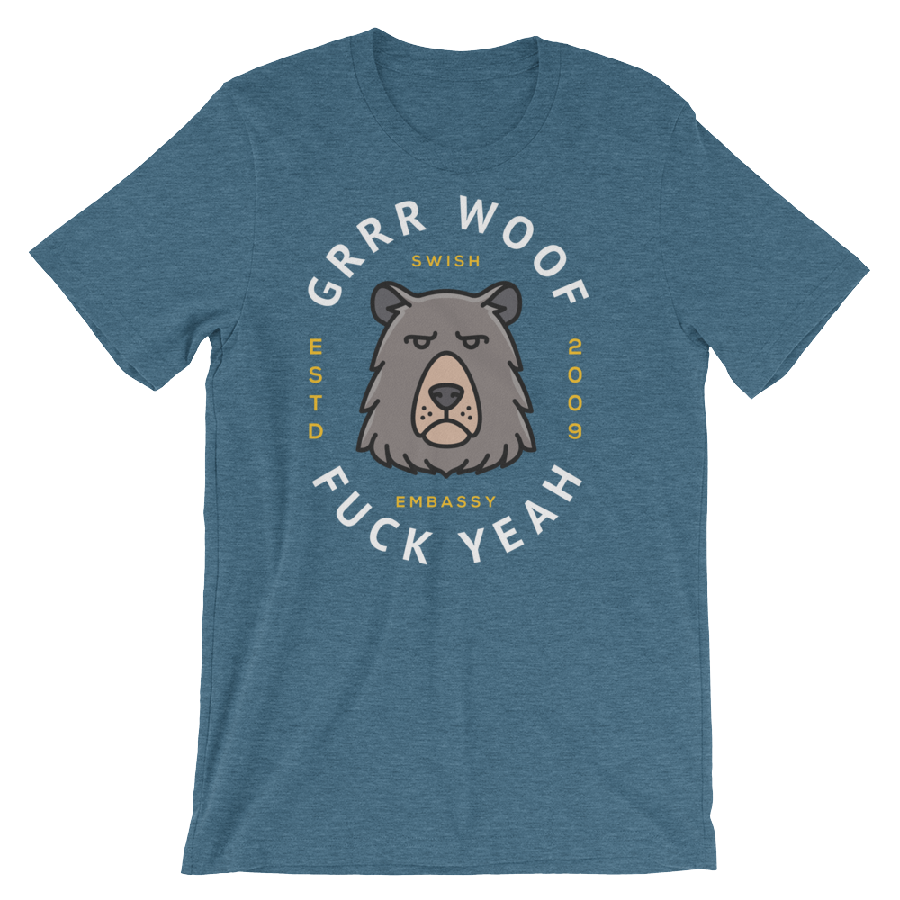 Grrr Woof-T-Shirts-Swish Embassy