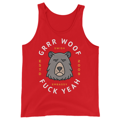 Grrr Woof (Tank Top)-Tank Top-Swish Embassy