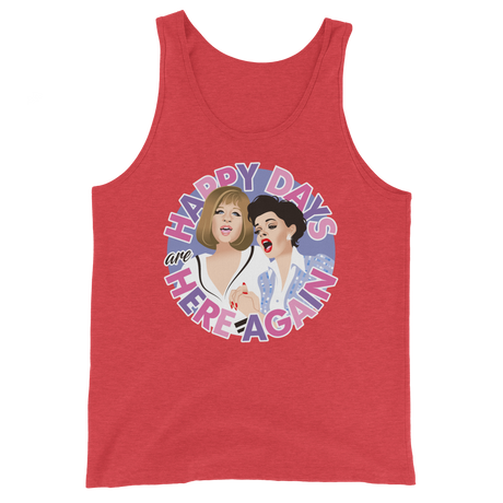 Happy Days Are Here Again (Tank Top)-Tank Top-Swish Embassy