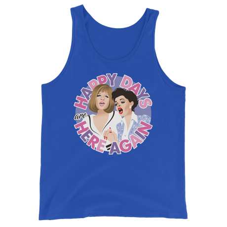 Happy Days Are Here Again (Tank Top)-Tank Top-Swish Embassy