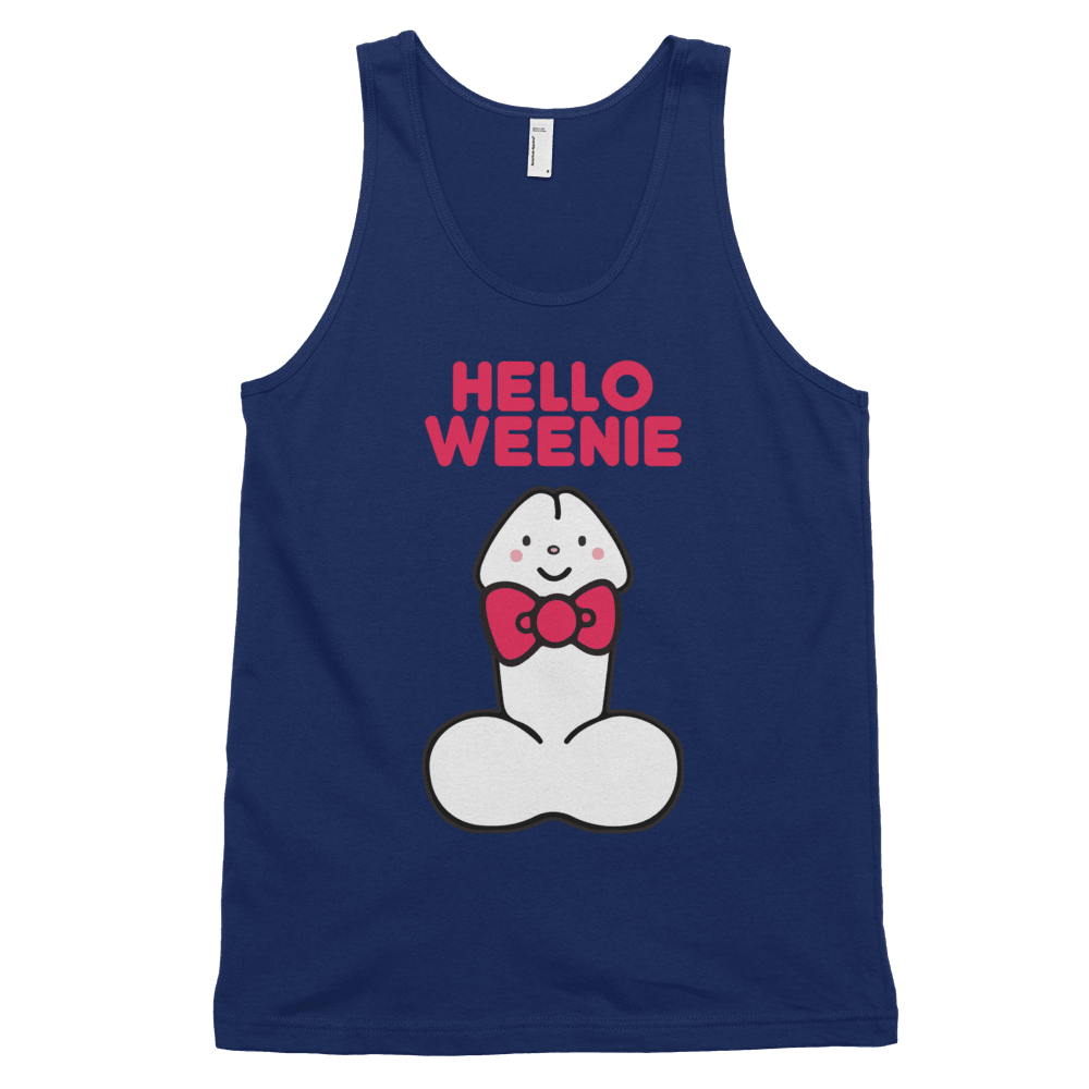 Hello Weenie (Tank Top)-Tank Top-Swish Embassy