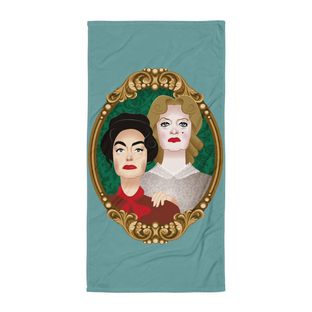 Hollywood Gothic (Beach Towel)-Beach Towel-Swish Embassy