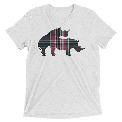 Horny Tartan (Retail Triblend)-Triblend T-Shirt-Swish Embassy