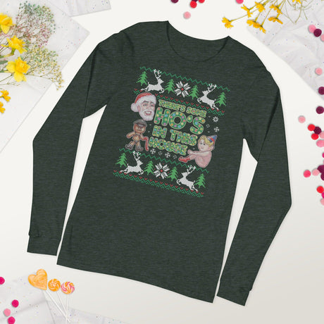 Hos In This House (Ugly Christmas)-Christmas T-Shirts-Swish Embassy