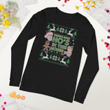Hos In This House (Ugly Christmas)-T-Shirts-Swish Embassy