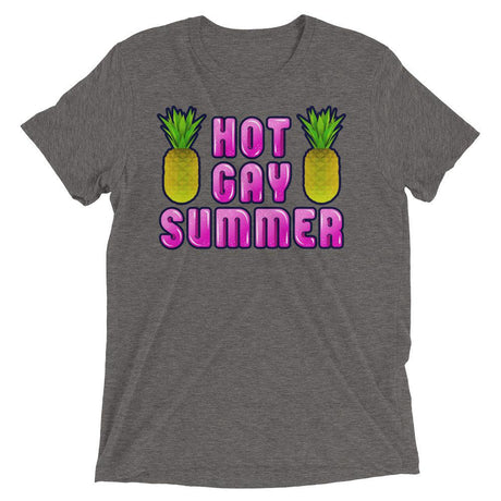 Hot Gay Summer (Retail Triblend)-Triblend T-Shirt-Swish Embassy