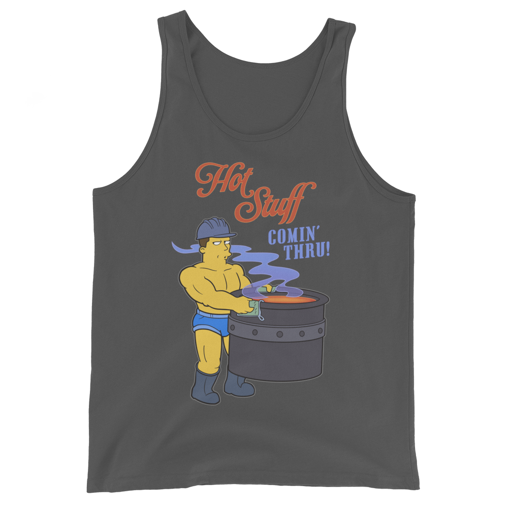 Hot Stuff Comin’ Thru (Tank Top)-Tank Top-Swish Embassy