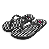 Houndstooth (Flip Flops)-Flip Flops-Swish Embassy