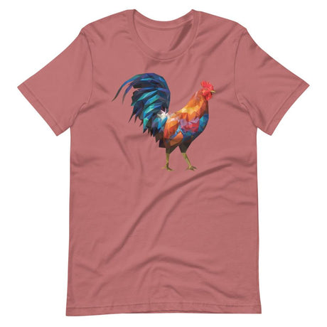 Huge Polygon Rooster-T-Shirts-Swish Embassy