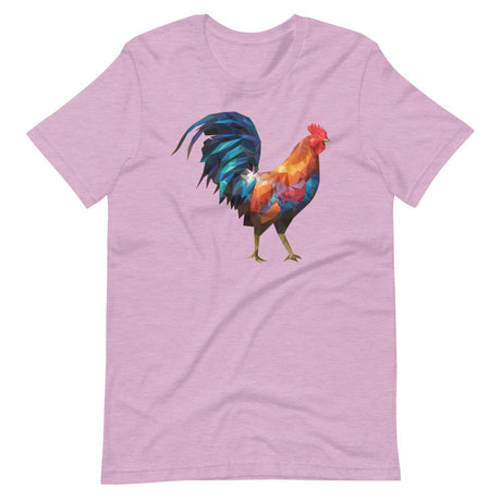 Huge Polygon Rooster-T-Shirts-Swish Embassy