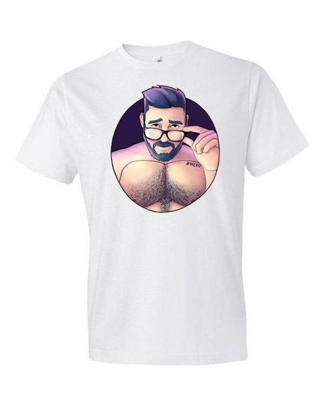 Hunky Nerd-T-Shirts-Swish Embassy