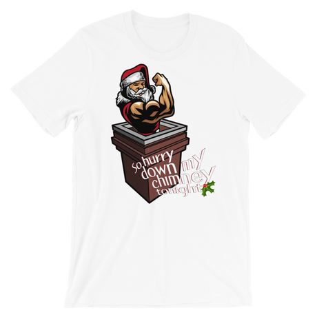 Hurry Down the Chimney-Christmas T-Shirts-Swish Embassy