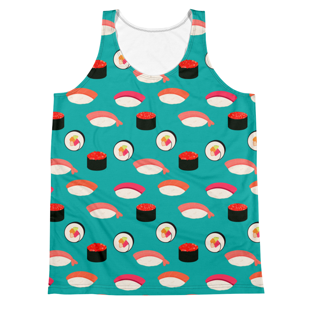 I Like it Raw (Allover Tank Top)-Allover Tank Top-Swish Embassy