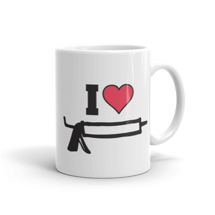 I Love Caulk (Mug)-Mugs-Swish Embassy