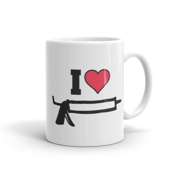 I Love Caulk (Mug)-Mugs-Swish Embassy