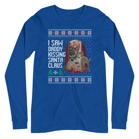 I Saw Daddy Kissing Santa Claus (Ugly Christmas)-Ugly Christmas Apparel-Swish Embassy